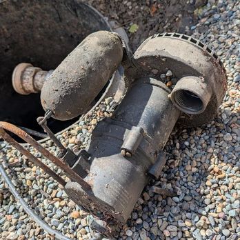 Morgans Plumbing - Old sump pump - Plumbing Near Me - Martinez, California