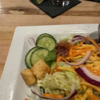 Bricktown Brewery - House salad with the brown derby vinaigrette - Breweries Near Me - Oklahoma City, Oklahoma