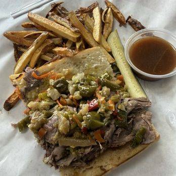 Papa Duke's Deli & Grill - 1/2 of a Chicago Italian Beef Sub - Delis Near Me - Poway, California