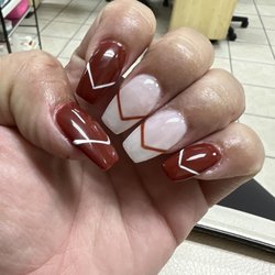 Starlight Nails - Holiday set by Tracy.
