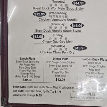 Golden Duck - Menu - Seafood Near Me - Honolulu, Hawaii Golden Duck - Menu - Seafood Near Me - Honolulu, Hawaii