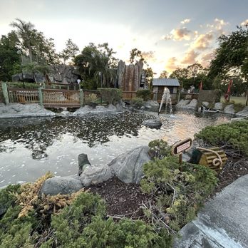 Smugglers Cove Adventure Golf - Beautiful view of the park - Mini Golf Near Me - Sarasota, Florida