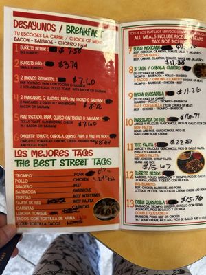 Menu photo 2 Taqueria Guadalupana Mabank, TX Menu photo 2 Taqueria Guadalupana Mabank, TX