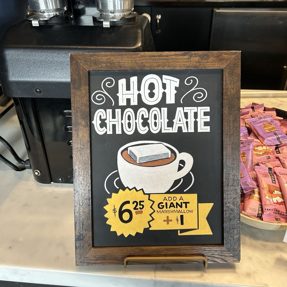 The Village Bakery - Don't get the hot chocolate, it's so watered down, overpriced and awful! - Bakeries Near Me - Woodside, California