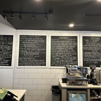 Fla Juice & Bowl - Menu - Juice Bars & Smoothies Near Me - Jacksonville, Florida