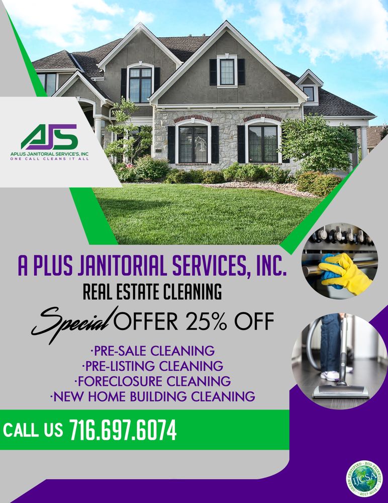 APLUS JANITORIAL SERVICES Home Cleaning Buffalo, NY Phone Number