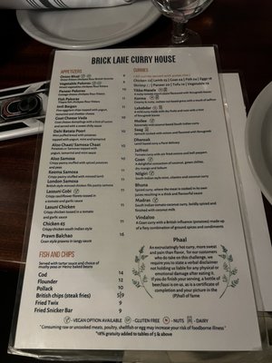 Menu photo 3 Bricklane Curry House, Jersey City, NJ Jersey City, NJ