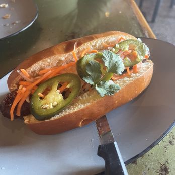 Vang Go Bistro - Bahn mi hot dog - Comfort Food Near Me - Norfolk, Virginia