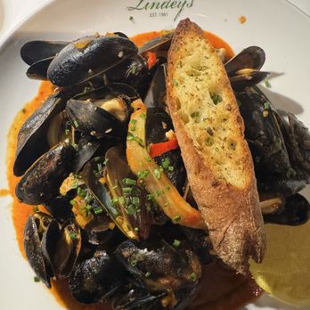 Lindey's - Appetizer: Mussels - New American Near Me - Columbus, Ohio Lindey's - Appetizer: Mussels - New American Near Me - Columbus, Ohio