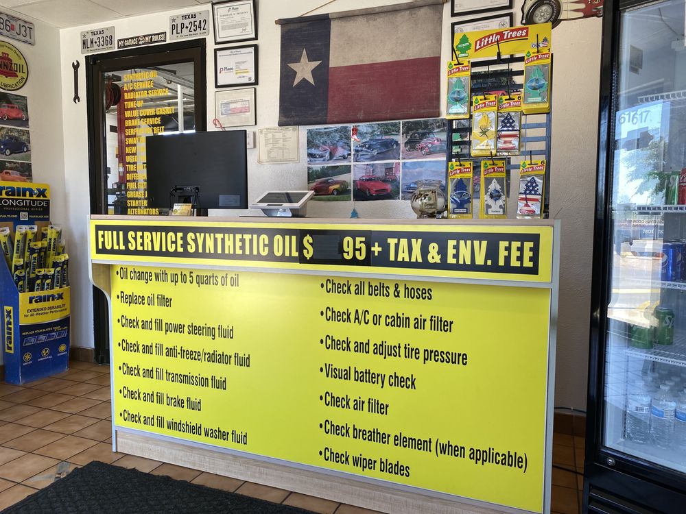 TEN MINUTE OIL CHANGE Updated October 2024 617 E 15th St, Plano