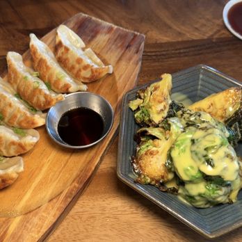 Bubu - Chicken Gyozas and Roasted Brussels - Sushi Bars Near Me - San Francisco, California