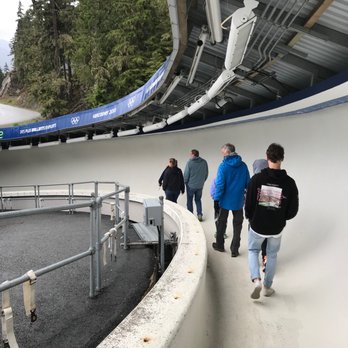 Whistler Sliding Center - walking through turn 2 - Recreation Centers Near Me - Whistler, British Columbia Whistler Sliding Center - walking through turn 2 - Recreation Centers Near Me - Whistler, British Columbia
