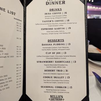 Nellie’s Southern Kitchen - Desserts! And dessert drinks to match - Southern Near Me - Las Vegas, Nevada Nellie’s Southern Kitchen - Desserts! And dessert drinks to match - Southern Near Me - Las Vegas, Nevada