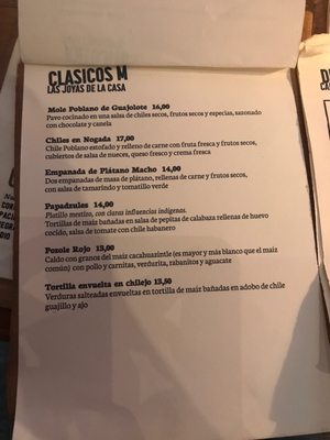 Menu photo 2 Cantina Machito Barcelona, B
