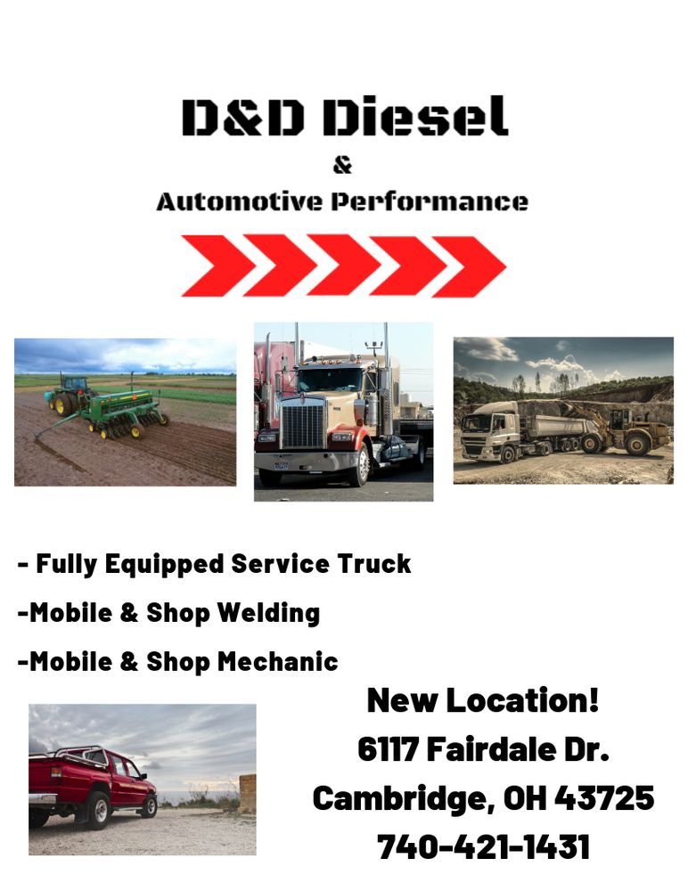D&D DIESEL AND AUTOMOTIVE PERFORMANCE 6117 Fairdale Dr, Cambridge