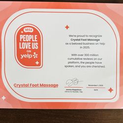 Crystal Foot Massage