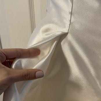 Maya & Company - Trying to hide a pleat inside a pleat that instead just made it stick out and not lay flat. - Sewing & Alterations Near Me - Pasadena, California