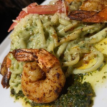 foothill - Shrimp Pesto Pasta - New American Near Me - Pasadena, California