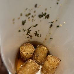 Smashburger - Tots swimming in artery clogging oil
