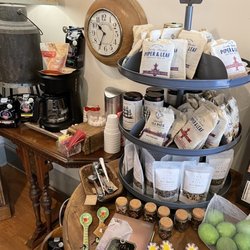 A Fern and A Feather General Store - Little tea to purchase & a coffee/tea station