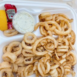 Calamari and Chips