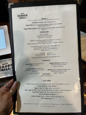 Menu photo 3 Nate's Garden Grill San Diego, CA