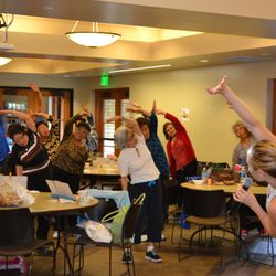Gus Velasco Neighborhood Center - Our Older Adults enjoy physical activity, Bingo, movie mania, lunches, & festive dances.