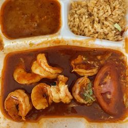 Taqueria Los Compadres - Camarones a la diabla Super expensive for minimum amount of food they charge more money than high end restaurants