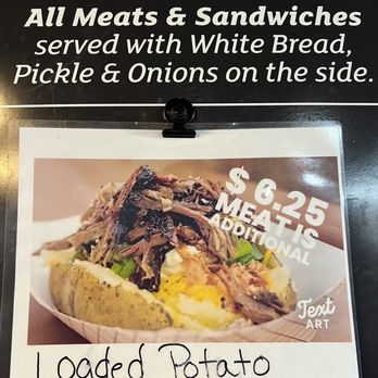 Firehole Bar-B-Que - Great deal! The potatoes are big! - Barbeque Near Me - West Yellowstone, Montana