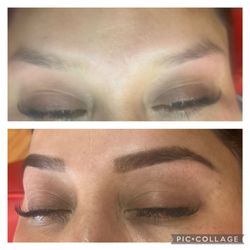 Pam's Threading Salon - Eyebrow Henna !!