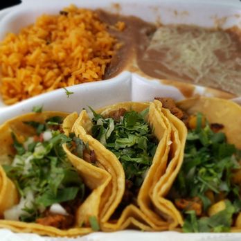 Mex Avenue - Taco dinner on corn tortillas all have non traditional Mexican flavors - Mexican Near Me - Wauwatosa, Wisconsin Mex Avenue - Taco dinner on corn tortillas all have non traditional Mexican flavors - Mexican Near Me - Wauwatosa, Wisconsin