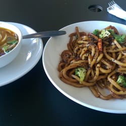Noodles & Company - Japanese pan noodles and Thai curry soup!