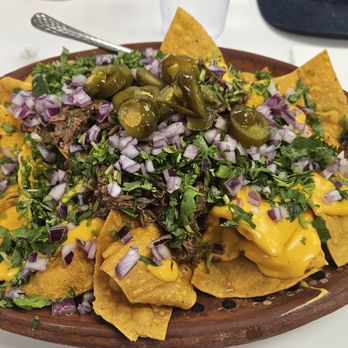 La Mini Birrieria - Birria Nachos with Jalapeños - Tacos Near Me - Sacramento, California