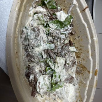 Chipotle Mexican Grill - i haven't even touched this bowl, it's not even half full. DONT COME HERE - Fast Food Near Me - Leominster, Massachusetts