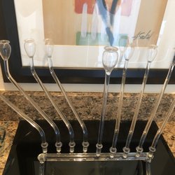 Blodgett Glass - Blodgett Glass Menorah