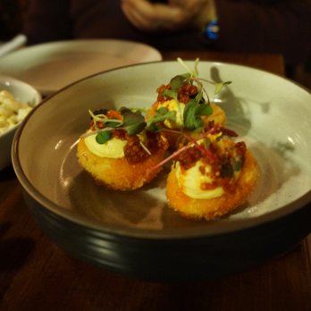Tuome - Deviled eggs $8 - New American Near Me - New York, New York Tuome - Deviled eggs $8 - New American Near Me - New York, New York