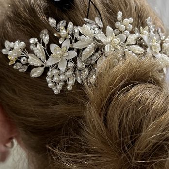 Krismil Bridal - Styled my hair with a quality matching hairpiece for my dress. - Bridal Near Me - Brooklyn, New York Krismil Bridal - Styled my hair with a quality matching hairpiece for my dress. - Bridal Near Me - Brooklyn, New York