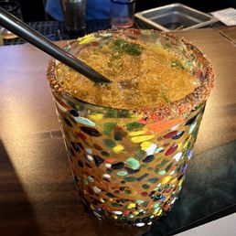 The "Spicy Root" carrot margarita will surprise you. It's delicious!