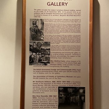 Canterbury Museum - Original museum gallery information - Landmarks & Historical Buildings Near Me - Christchurch, CAN
