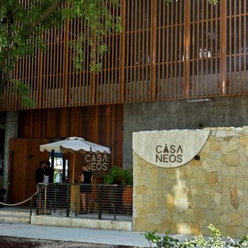 Casa Neos - Outside entrance - Mediterranean Near Me - Miami, Florida