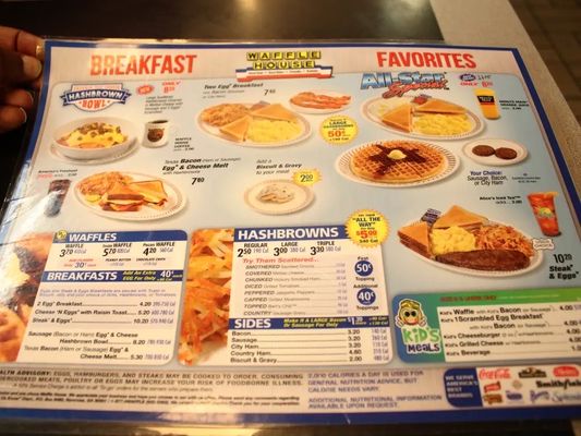 Menu photo 1 Waffle House Naples, FL Menu photo 1 Waffle House Naples, FL
