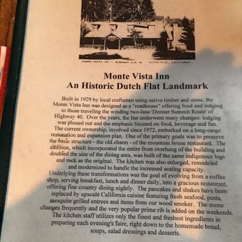 Monte Vista Inn - American Near Me - Dutch Flat, California Monte Vista Inn - American Near Me - Dutch Flat, California