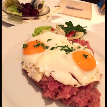 Sagners - Labskaus reminds me of a non-greasy, light, almost *fluffy* corned beef hash. - Northern German Near Me - Hamburg, HH
