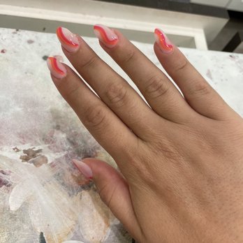 Able Nail Spa - SNS powder extended tips with gel design - Nail Salons Near Me - New York, New York Able Nail Spa - SNS powder extended tips with gel design - Nail Salons Near Me - New York, New York
