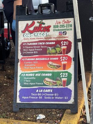 Menu photo 1 Kukos Ono Tacos Honolulu, HI