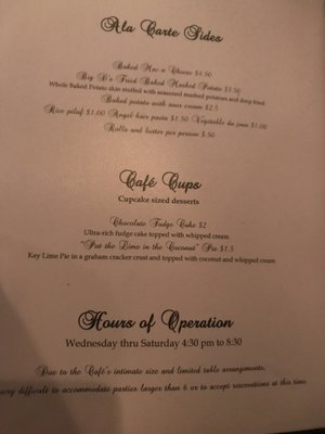 Menu photo 3 Cafe Soleil Wareham, MA