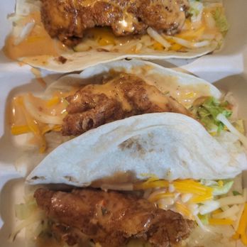 Zaxbys - This is supposed to be the new chicken tacos at Zaxby's - Salad Near Me - Nashville, North Carolina Zaxbys - This is supposed to be the new chicken tacos at Zaxby's - Salad Near Me - Nashville, North Carolina