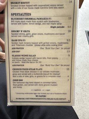 Menu photo 2 Pine State Biscuits - Reno Reno, NV Menu photo 2 Pine State Biscuits - Reno Reno, NV