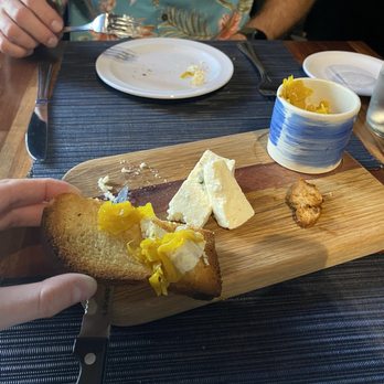Syd's FishPig Cafe - Blue cheese with cheese plate - New American Near Me - Norfolk, Virginia Syd's FishPig Cafe - Blue cheese with cheese plate - New American Near Me - Norfolk, Virginia