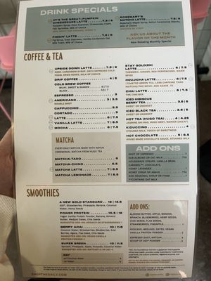 Menu photo 4 The Daily - Inman Park Atlanta, GA